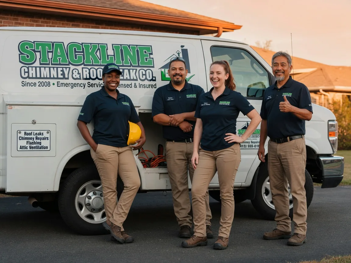 Chimney flashing repair company in Gilmore, AR